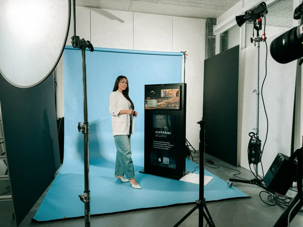 Videoproduktion Schweiz – sichtbar studio am Set